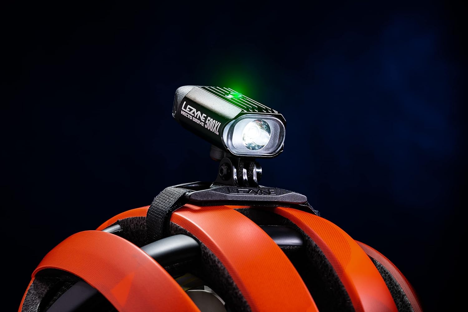 LEZYNE Hecto Drive 500XL Front Compact Bicycle Light, Helmet Kit, 500 Lumen, Aluminum Housing, Road, Mountain, Gravel Bike, USB Rechargeable| Includes GoPro Style Mount | CNC-Machined Aluminum