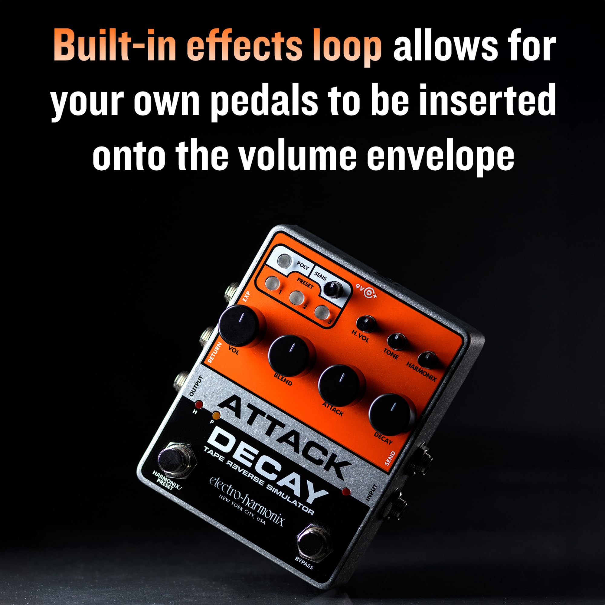 Electro Harmonix Attack Decay - Effetti per chitarra