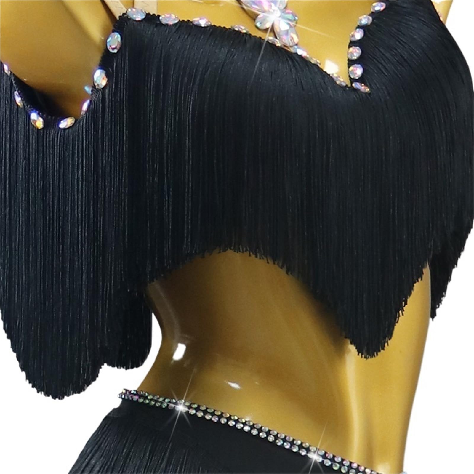 Latin Tanzkleid Latein-Tanzkleid for Damen, Tanzbekleidung, Wettkampfkostüm, Übungsanzug Für Tanz