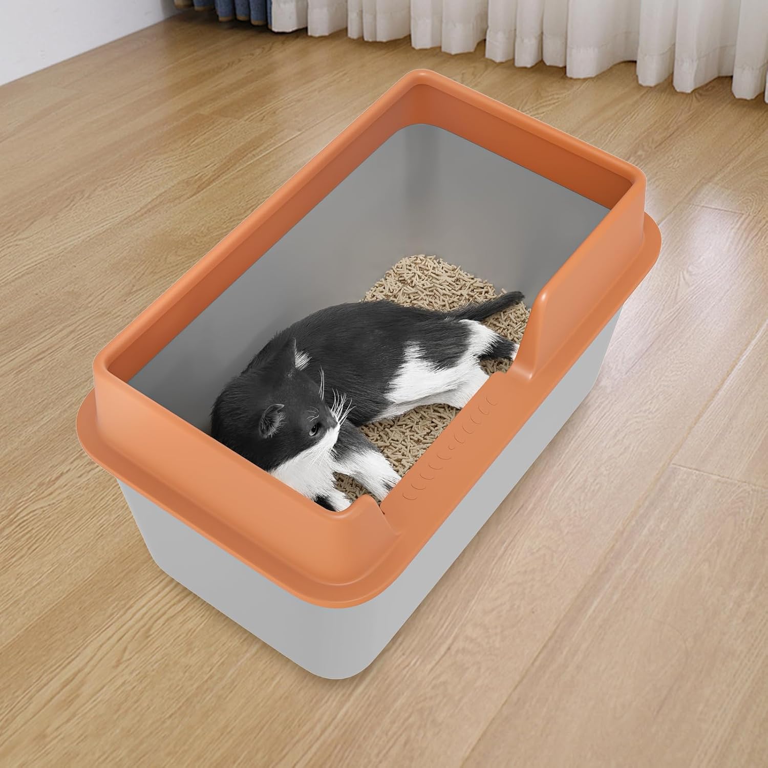 Extra-Large Steel Cat Litter Box