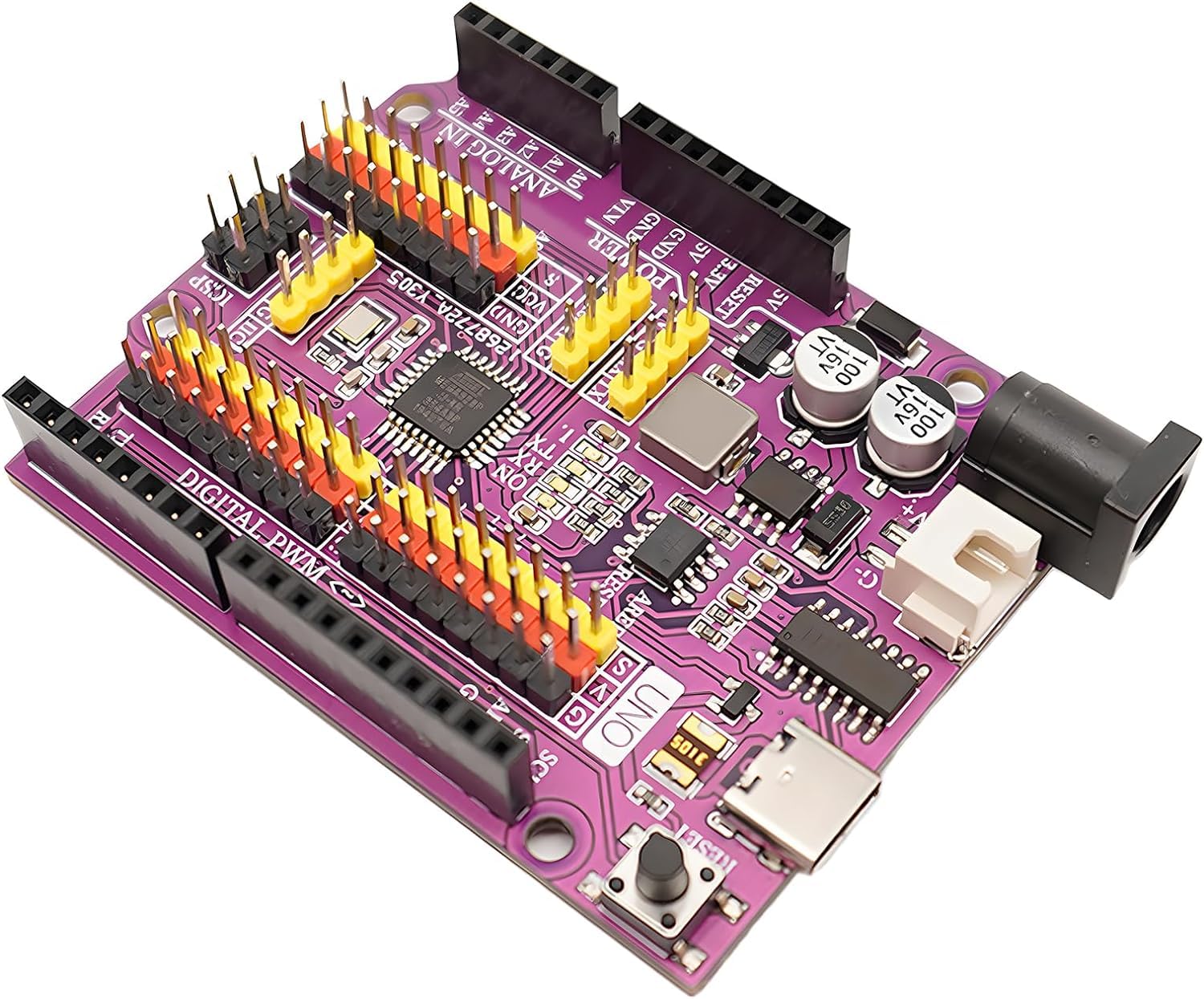 Amazon.com: UNO R3 Pro Board ATmega328P-PU with USB Cable for Arduino ...