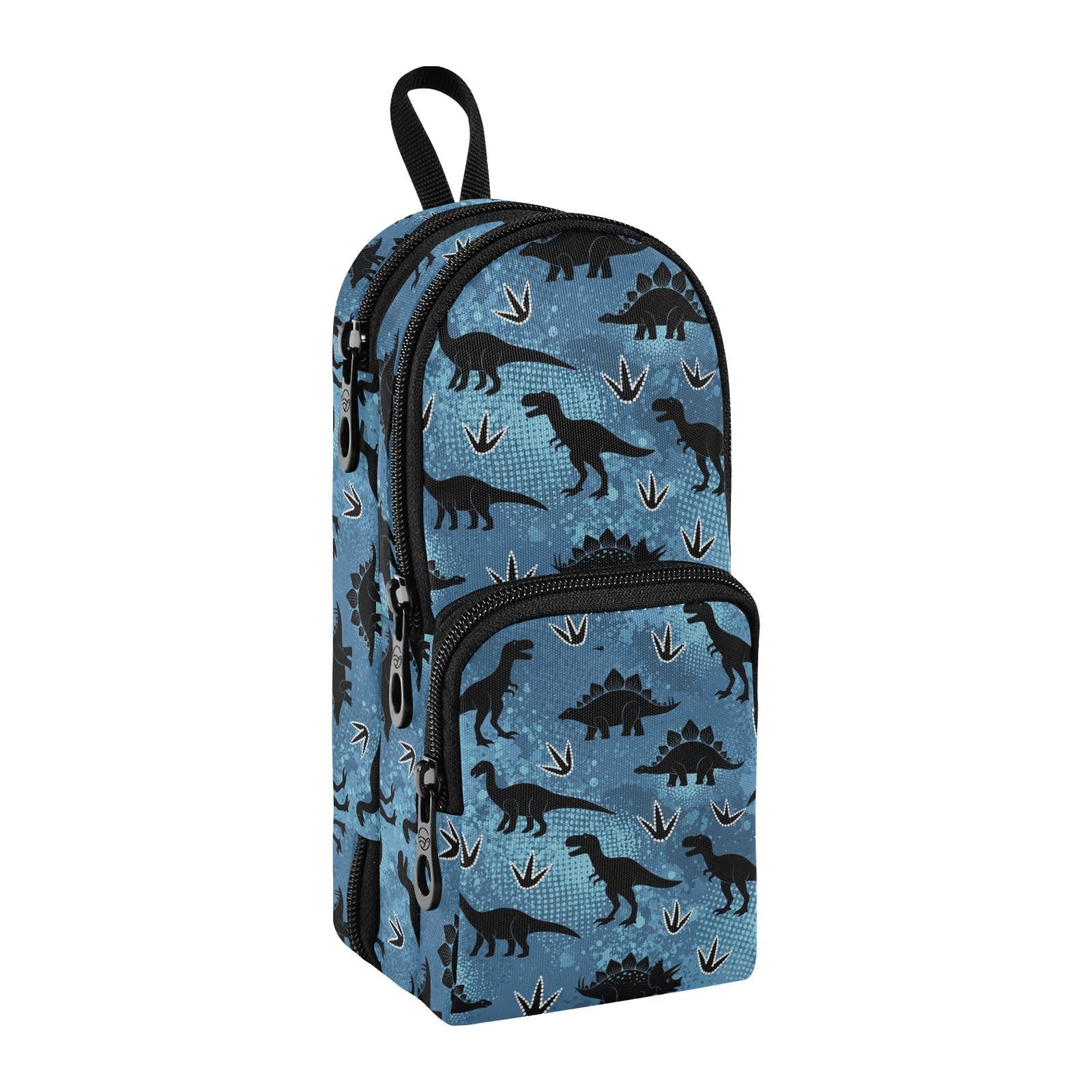 Large Dinosaur Pencil Case Cartoon Portable Stationery Bag for School Teen Girl Boy Men Women Backpack Type Pencil Case