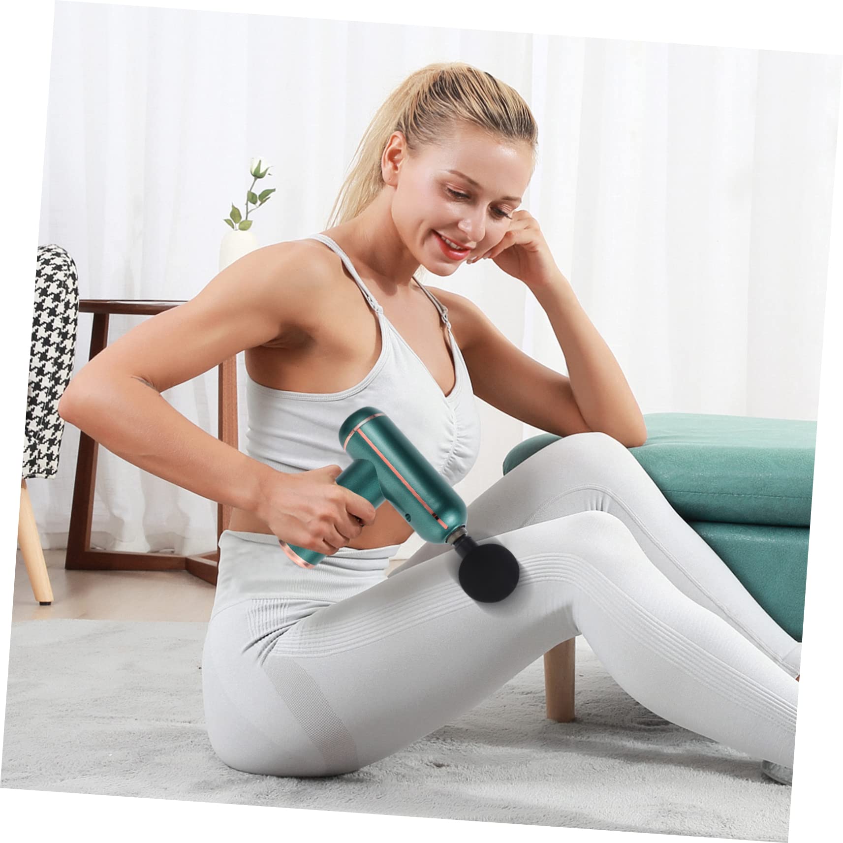 ORFOFE Elettrico Ricaricabile Strumento per Massaggio Muscolare Accessori per Massaggi Casa Viaggio
