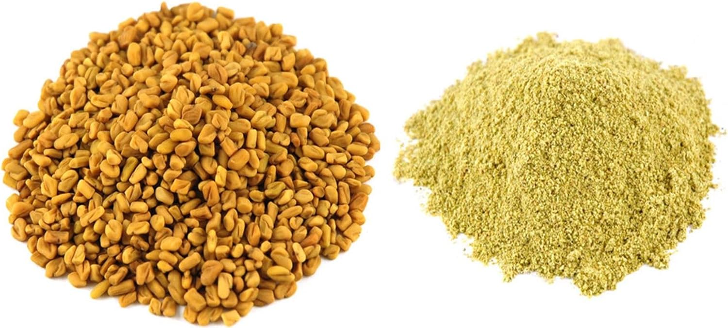 Pure and Natural Methi Powder Fenugreek Seed Powder 400 Gram