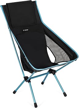 Helinox Chair One Highback re High-Performance Camping Chair,2.6lbs, Camping Chairs High Back, Packable, Portable Chair for Backpacking, Camping, Hiking, Travel, Black