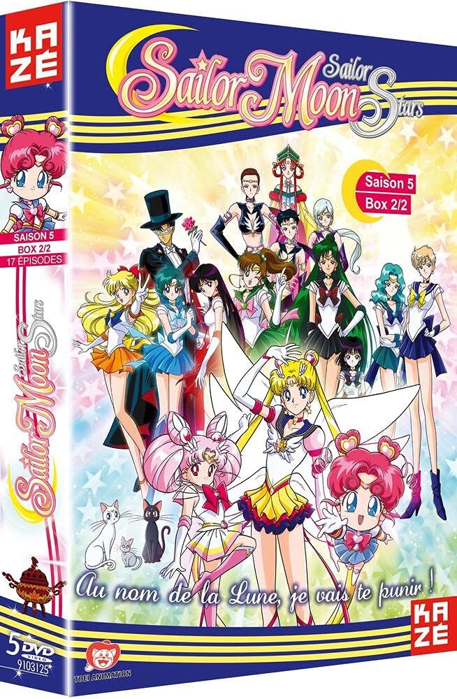 Dvd Sailor Moon Saison 5 Partie 2 Moon Sailor Stars-Saison 5-Coffret 2/2: DVD & Blu-ray : Amazon.fr