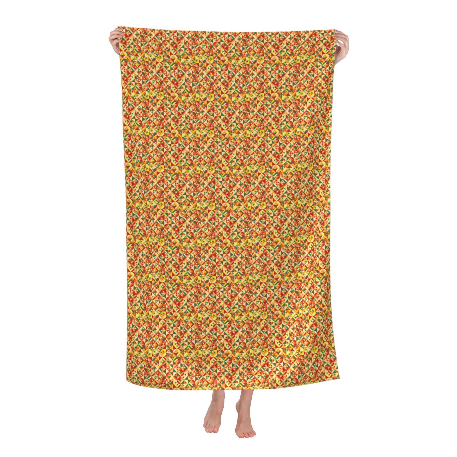 Cbaaghh Geometric. Print Adult Beach Towels,Beach & Pool Towel,Beach Towels,Towels For Camping