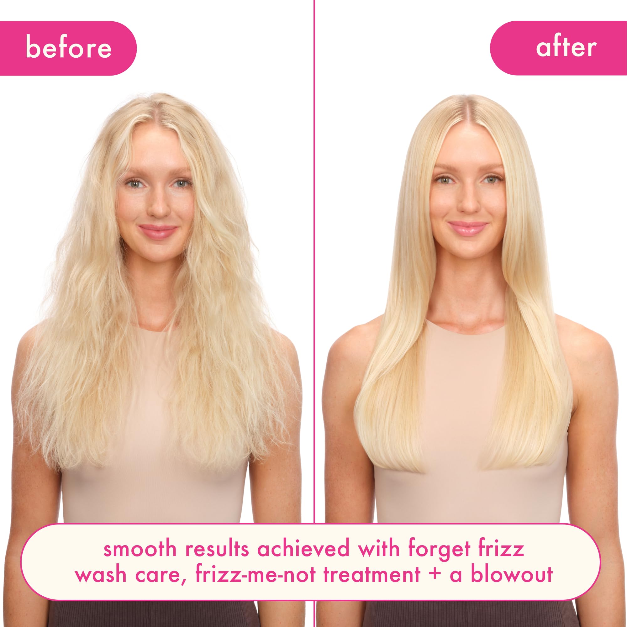 amika frizz-me-not hydrating anti-frizz treatment | lightweight hydrating spray for medium to thick coarse hair types 2a-4c, humidity + heat protection, smooth frizz for up to 3 days