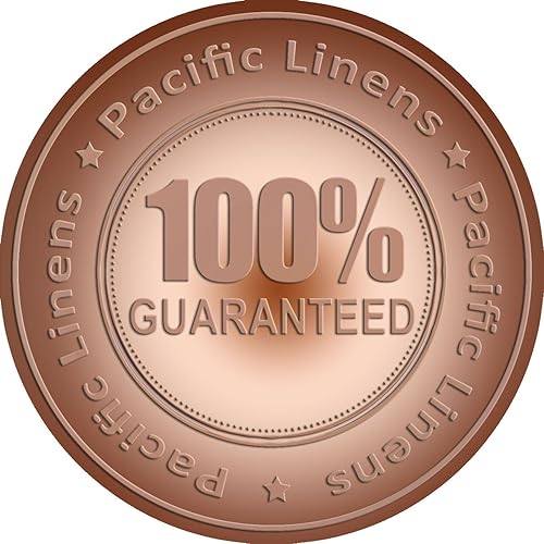 Miniatura 3 de Pacific Linens - Paquete de 12 sábanas encimeras tamaño King (108 x 110), 200 TC, color blanco, elegante mezcla de polialgodón, comodidad y estilo