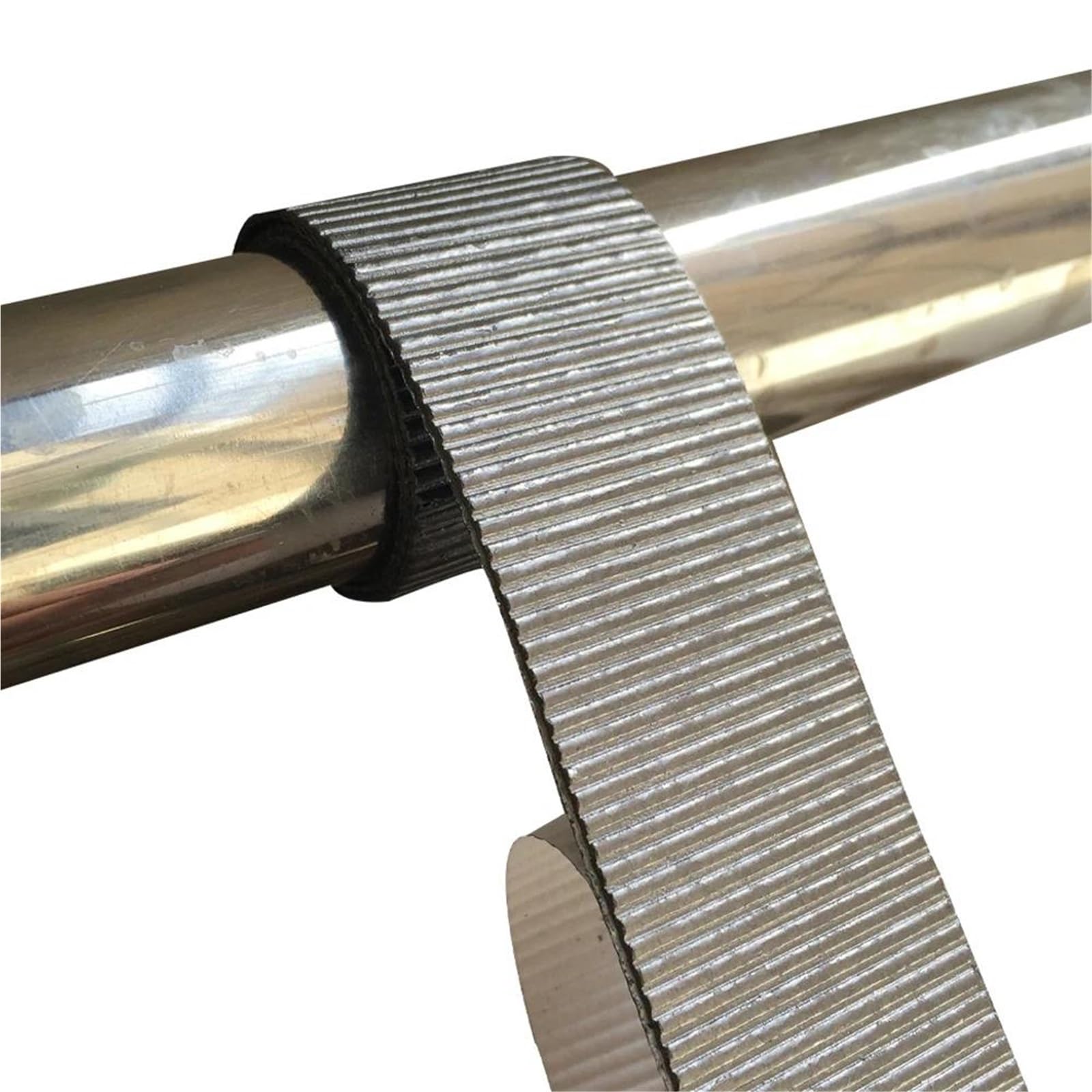 Conector De Silenciador Modificado Universal para Tubo Escape Coche Y Moto (hágalo Usted Mismo): Interfaz Conexión Central, Manguito Sellado, Junta Anillo(1pcs 100x4.5cm)