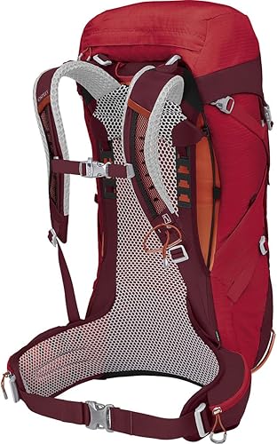 Miniatura 2 de Osprey Stratos 36L - Mochila de senderismo para hombre, color rojo