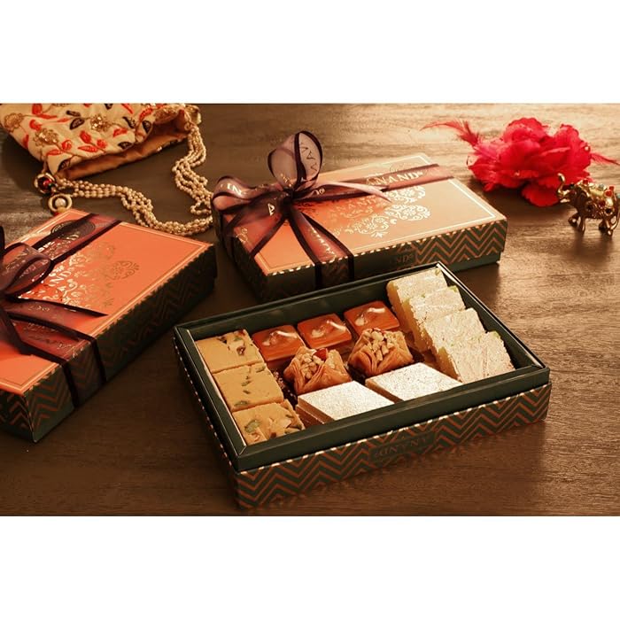 Buy ANAND Royal Delicacies Assorted Sweets Festive Gift Pack, Authentic