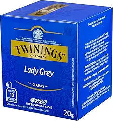 Chá Preto Lady Grey 20G - Caixa com 10 Unid