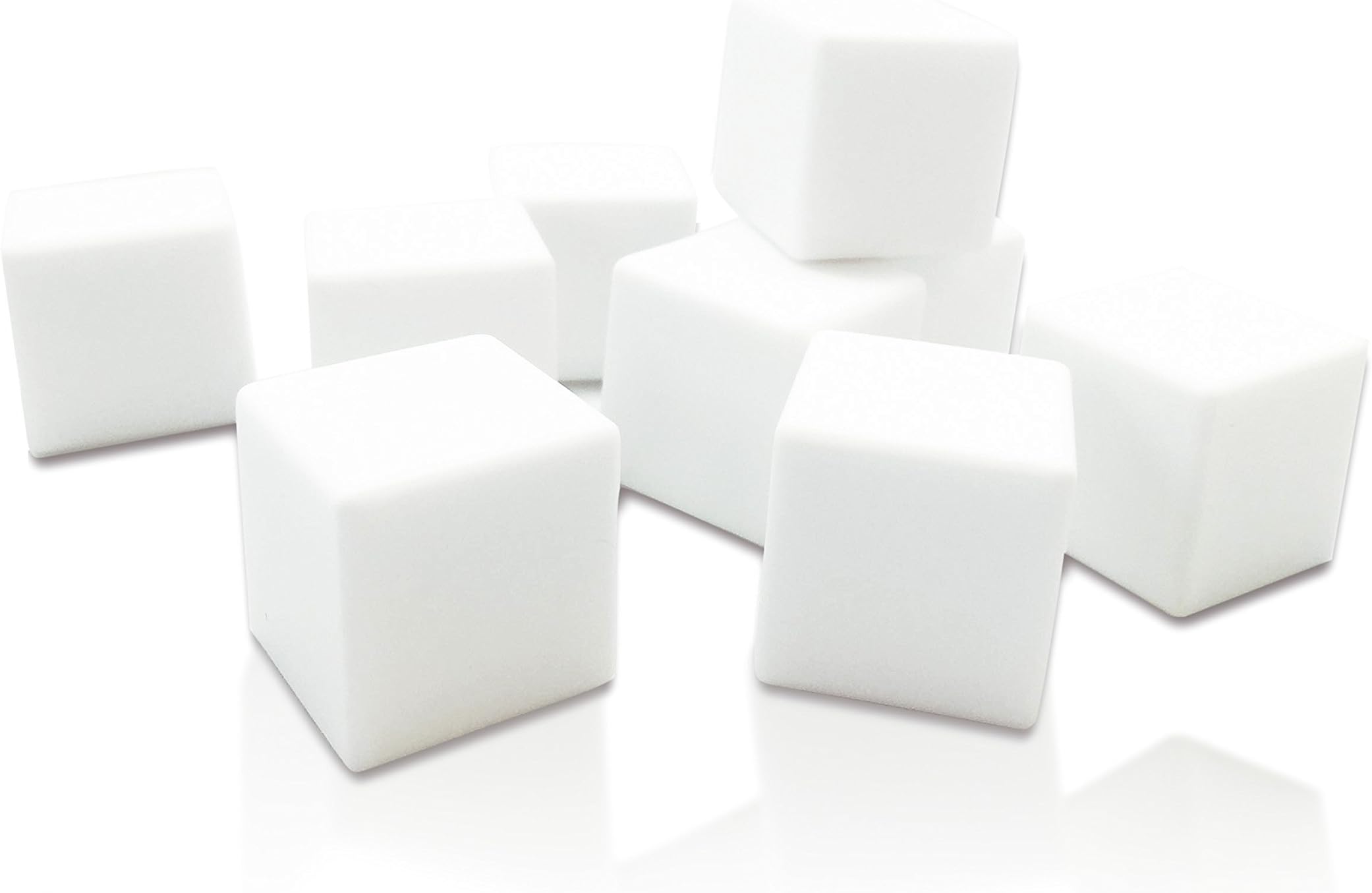 Vin Bouquet Chill Ceramic Rock Set, White, Set of 9
