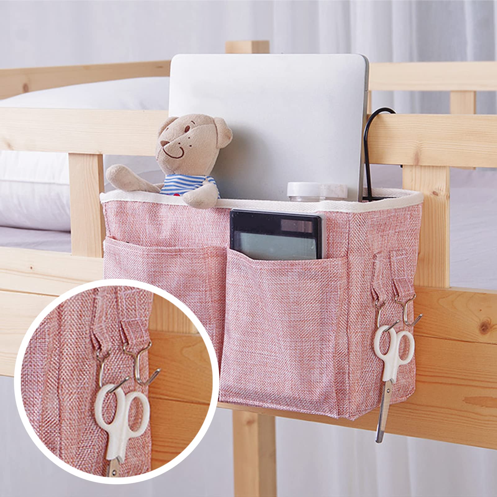 Panier Suspendu BAOK - Organiseur De Lit Superposé Et Dortoir Pour Téléphone, Lunettes, Bouteille - Charge 5 Kg