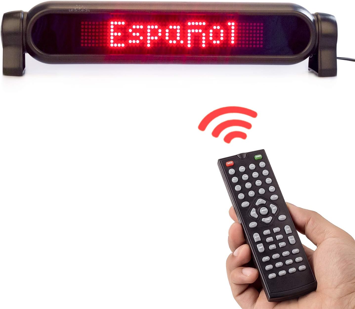 cartello a led per uber