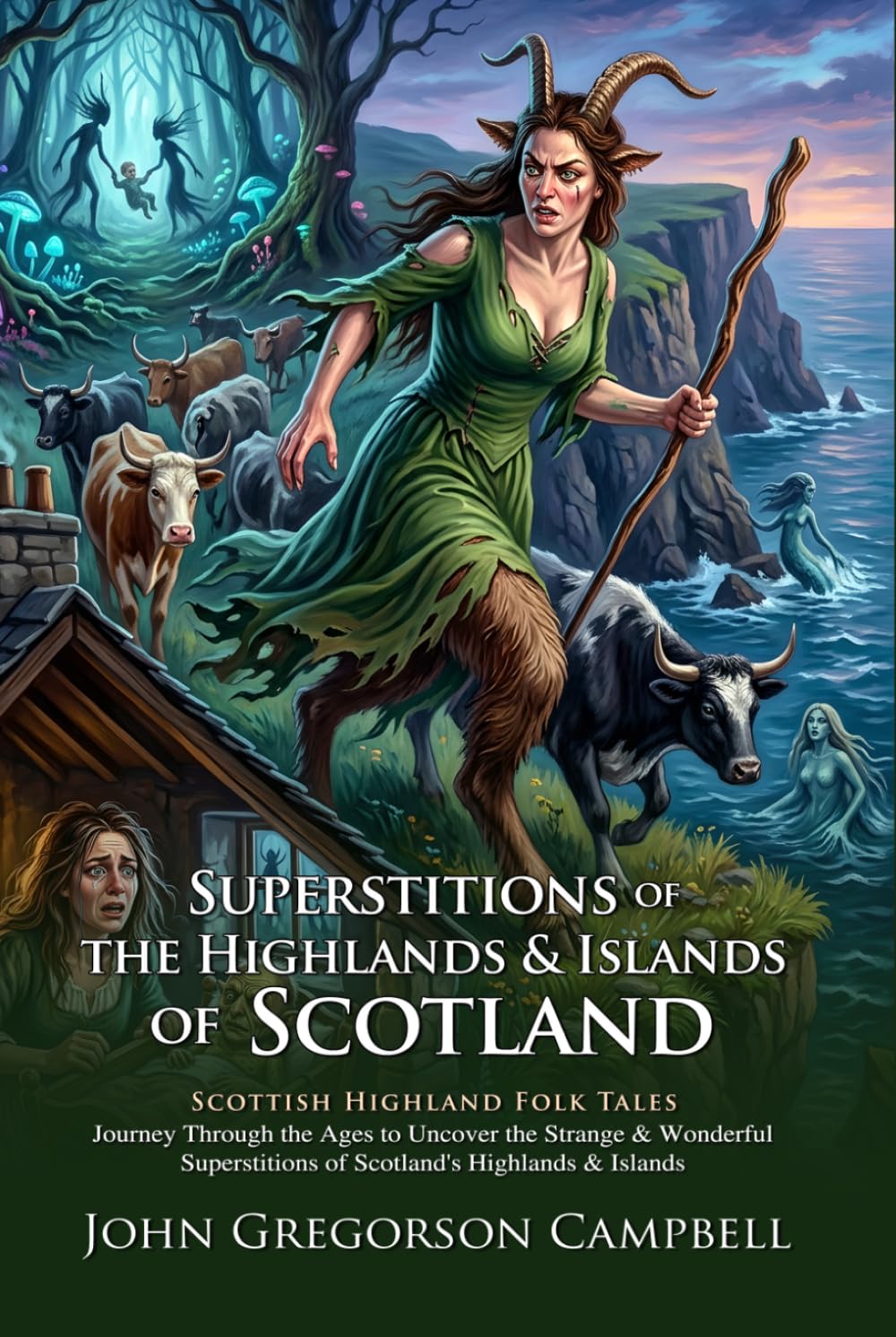 Superstitions of the Highlands: Scottish Folklore and Celtic Myths: Mystical Tales of the North - Illustrated with Biography and Commentary
