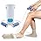 KEKOY 4INCH Sock Aid for Putting on Socks, Sock Assistant Device No Bending with Foam Handles & Long Rope, Sock Helper/Puller Aid Easy Put on for Seniors, Disabled, After Surgery Recovery(White)