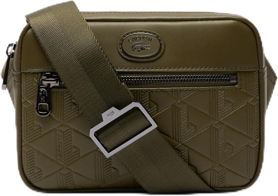 Amazon | [ラコステ] [公式] モノグラム レザーモノグラムリポーター