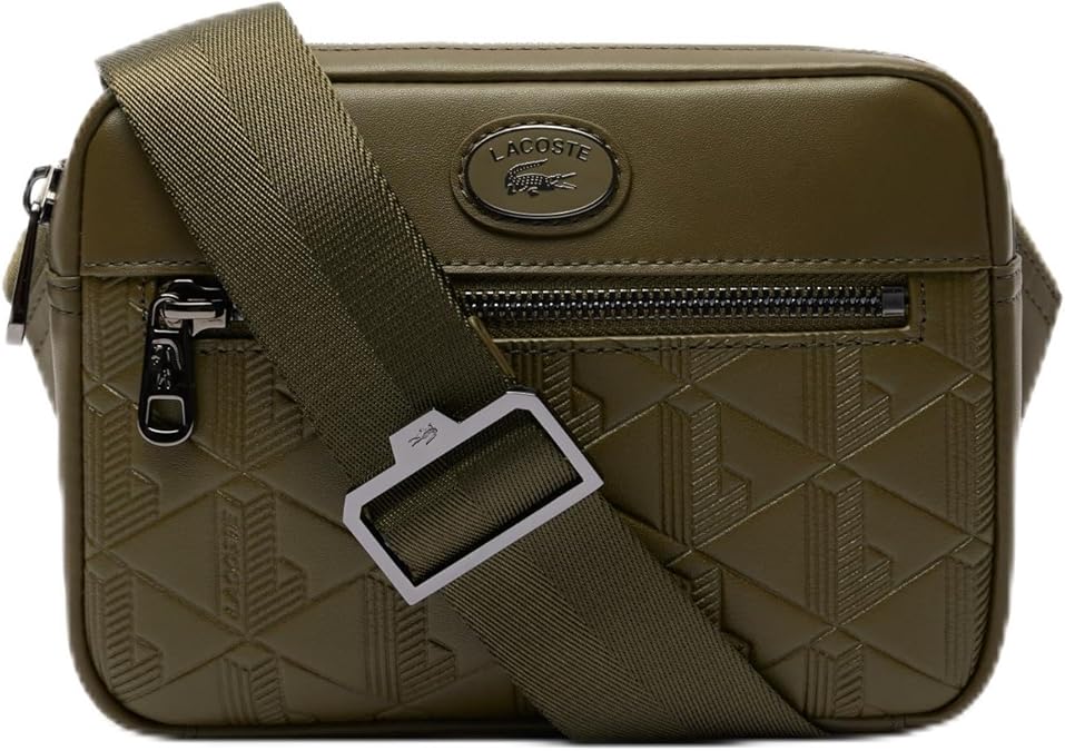 Amazon | [ラコステ] [公式] モノグラム レザーモノグラムリポーター