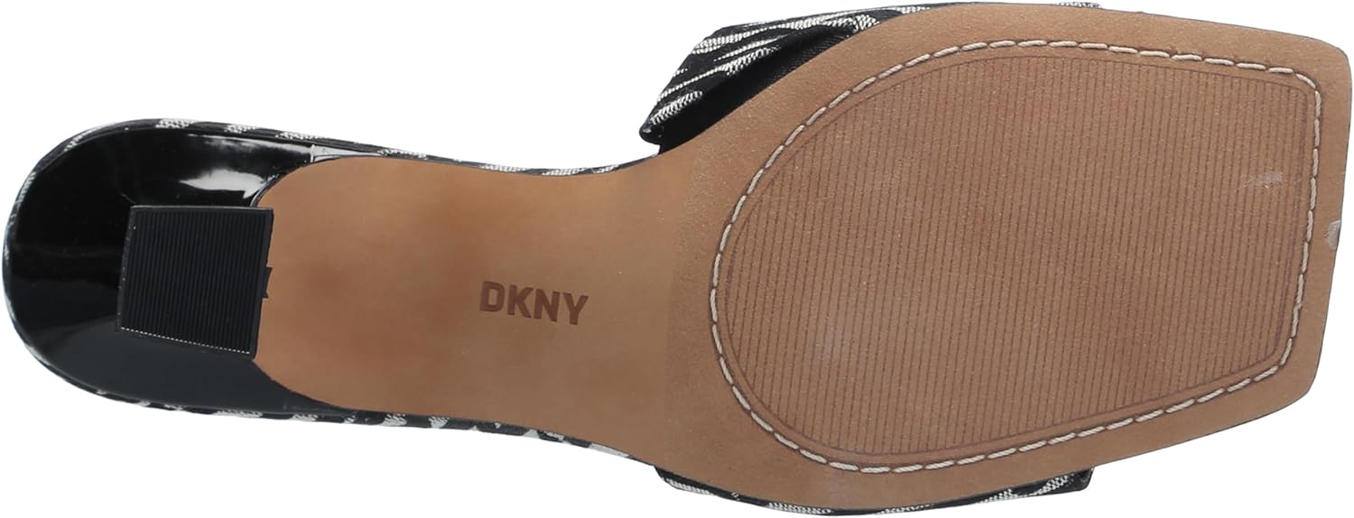 DKNY Women's Kailyn Square Toe Heeled Sandal Mules - Image 4