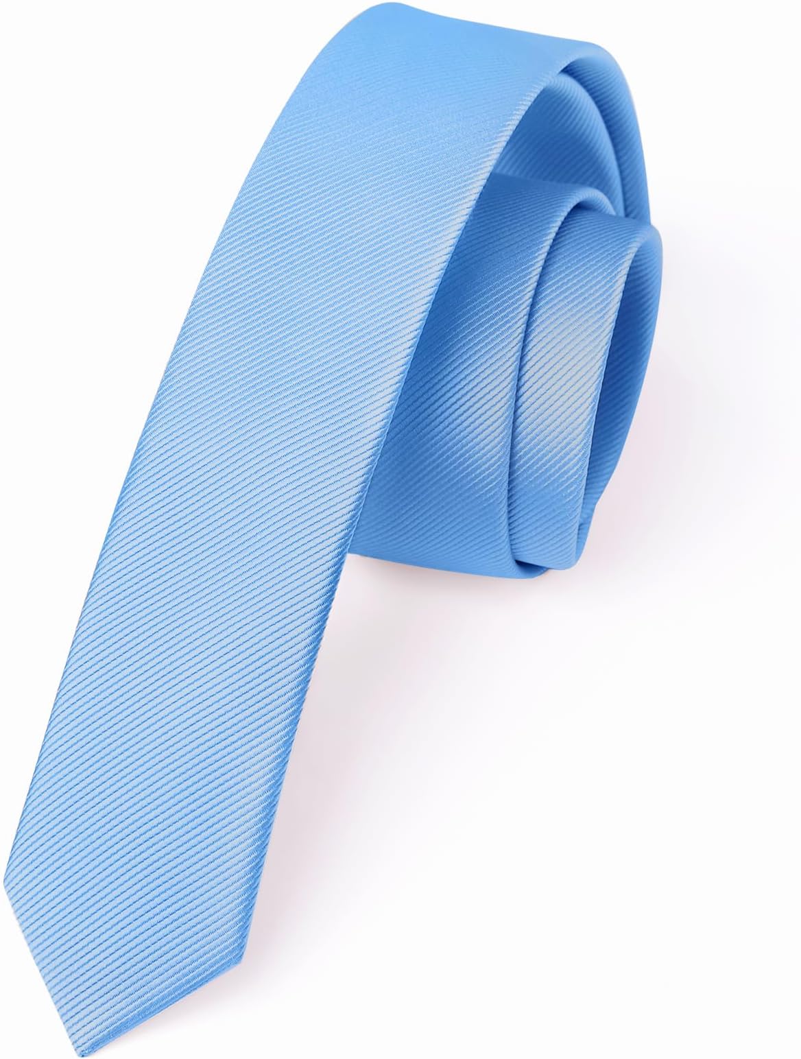 Enlision Skinny Tie 4cm Solid Color Slim Ties for Men Wedding Classic Formal Business Necktie (1.58") - Multiple Color