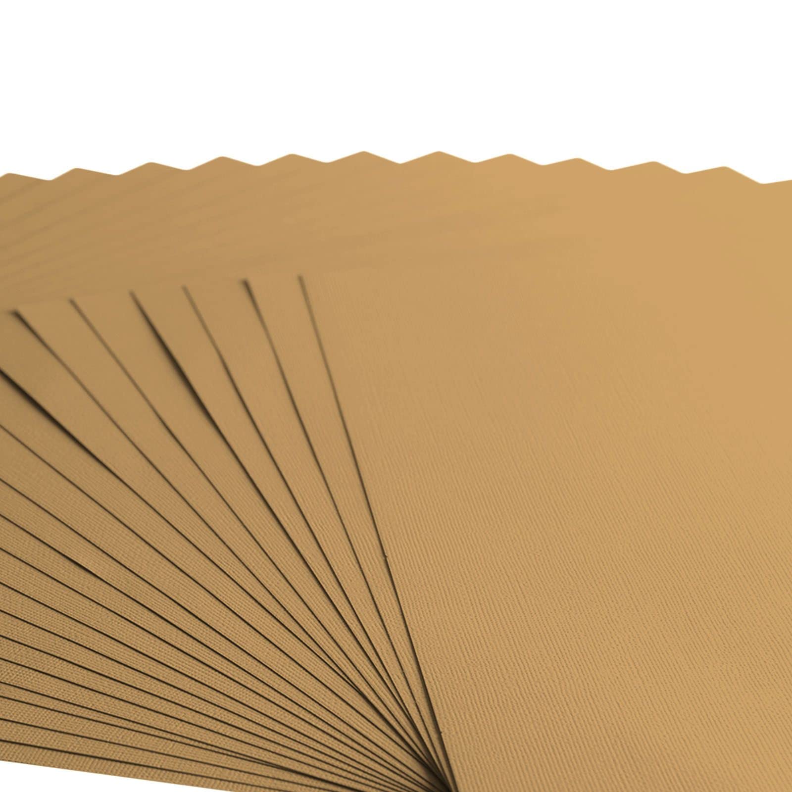 Florence Cardstock Textured, Coloured Card Making Supplies 12 x 12 inch, Brown, 20 Sheets - Image 4
