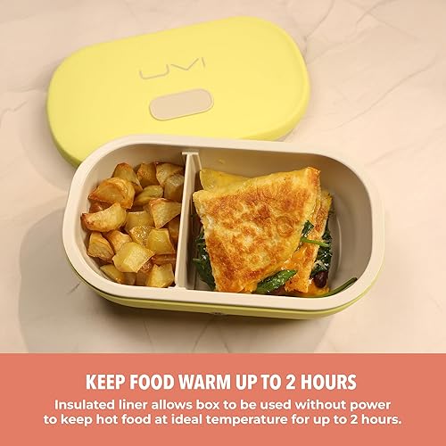 Miniatura 5 de UVI, Fiambrera eléctrica autodesinfectante para adultos, calentador de alimentos portátil con desinfectante ultravioleta y luz autodesinfectante