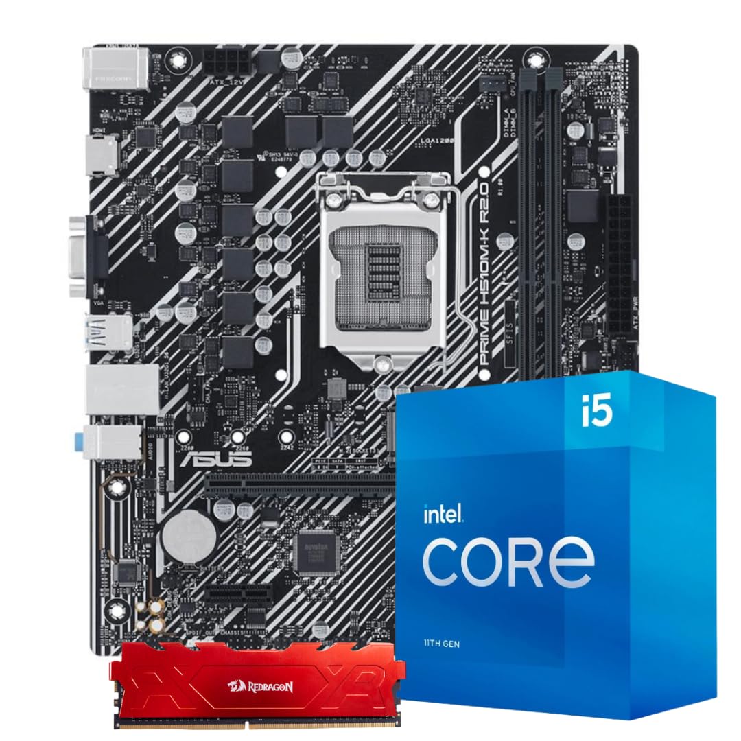 Kit Intel 11ª Geração I5 11400f + Asus H510 + 16gb Ddr4 | Amazon