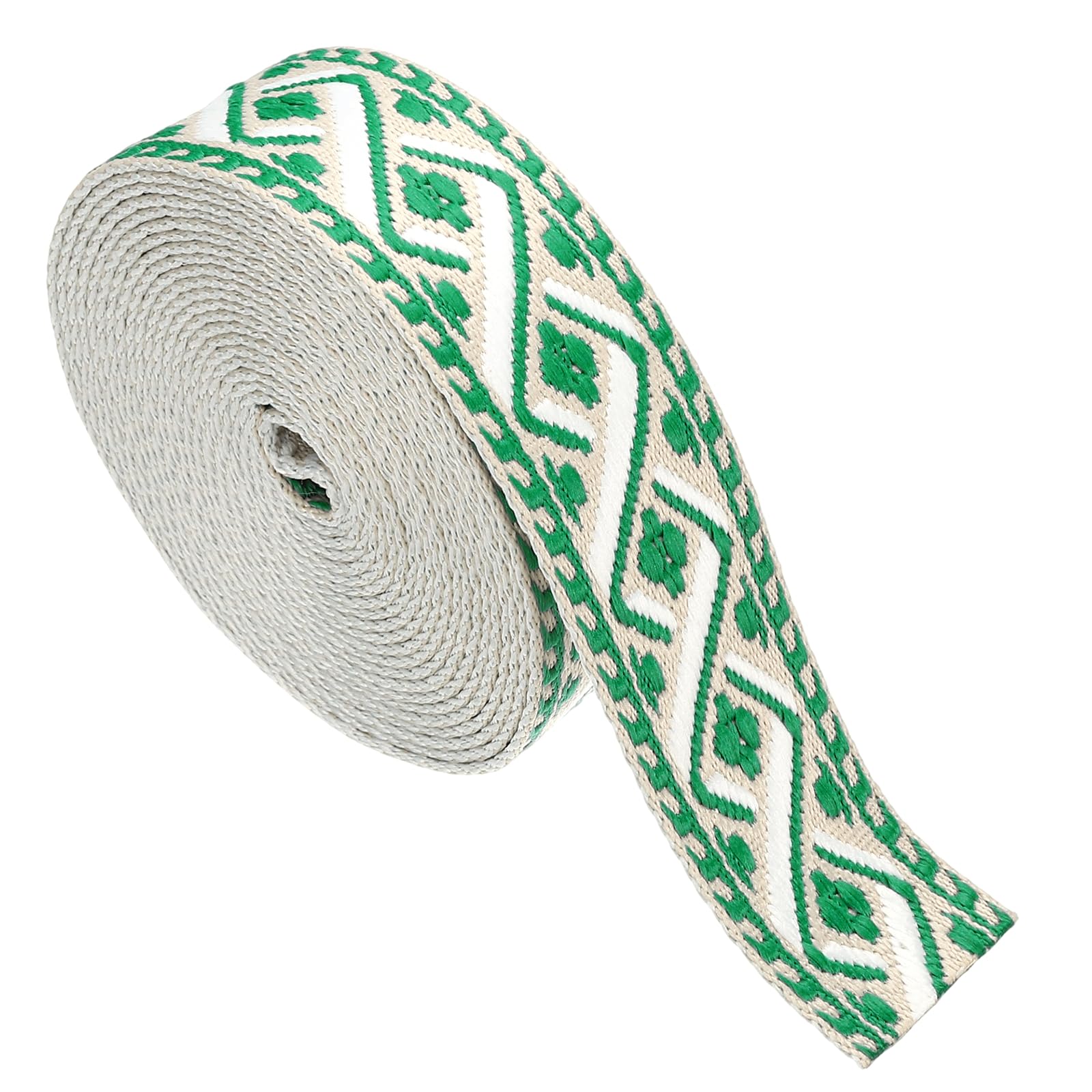 Sangle jacquard brodé 50 mm pour remplacer une bandoulière de sac à main délavée