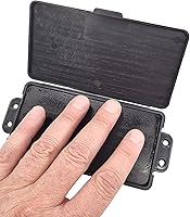 Vista 1 de Crime Scene Bureau Almohadilla de tinta de huellas dactilares, 5.25 x 2.75 pulgadas, tamaño XL