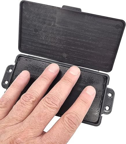 Miniatura 3 de Crime Scene Bureau Almohadilla de tinta de huellas dactilares, 5.25 x 2.75 pulgadas, tamaño XL