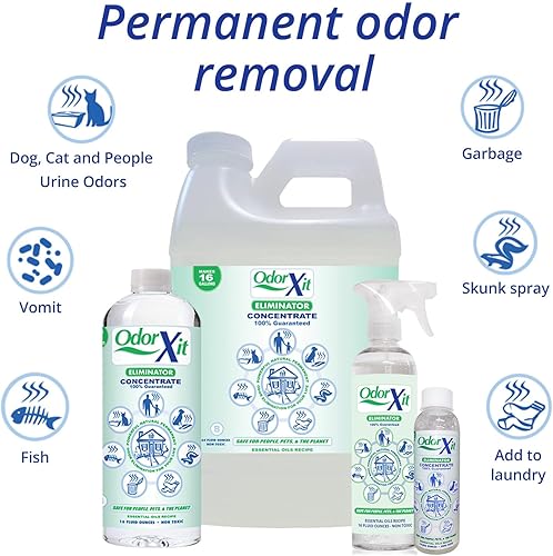 Miniatura 5 de Eliminador concentrado de olores de orina de mascotas, ideal para gatos, perros y olor a orina, neutralizador de olores versátil y natural para uso