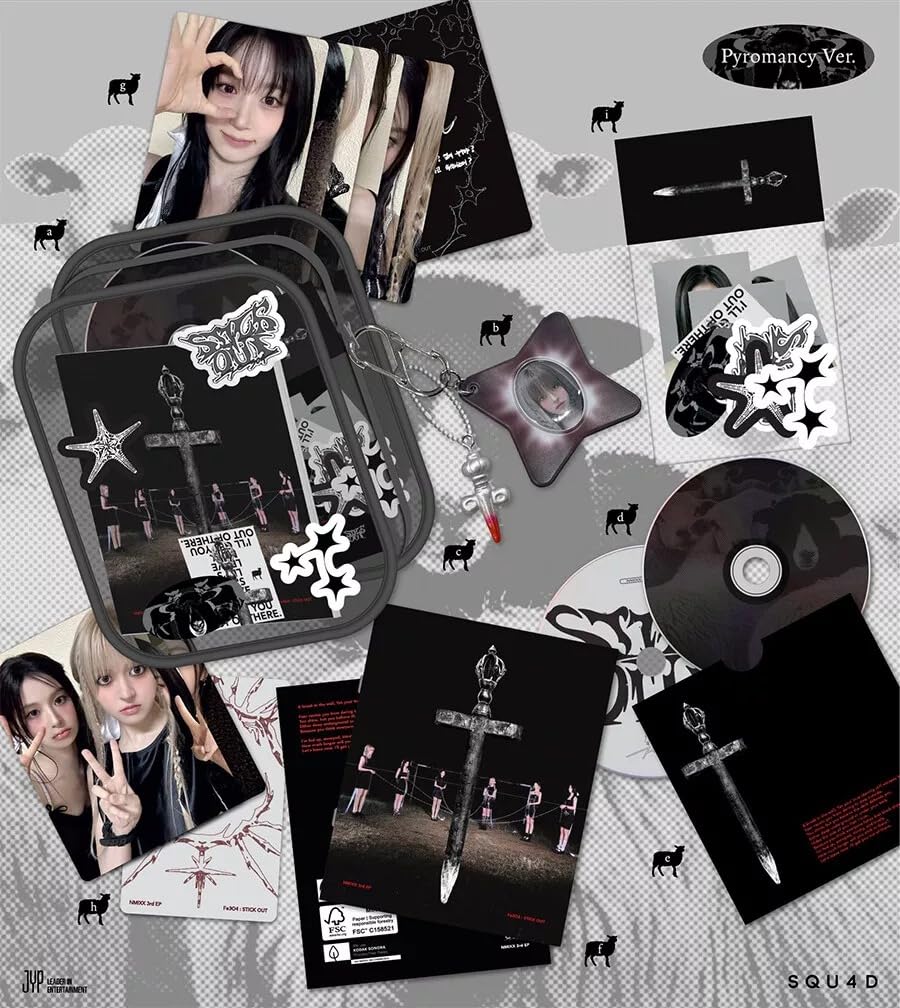 Amazon.co.jp: NMIXX FE3O4 : STICK OUT 3rd Mini Album (限定