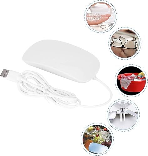 Miniatura 4 de Mini lavadora, pequeña lavadora portátil de bajo consumo de energía, lavadora automática ultrasónica USB, para el hogar, viajes, dormitorios,