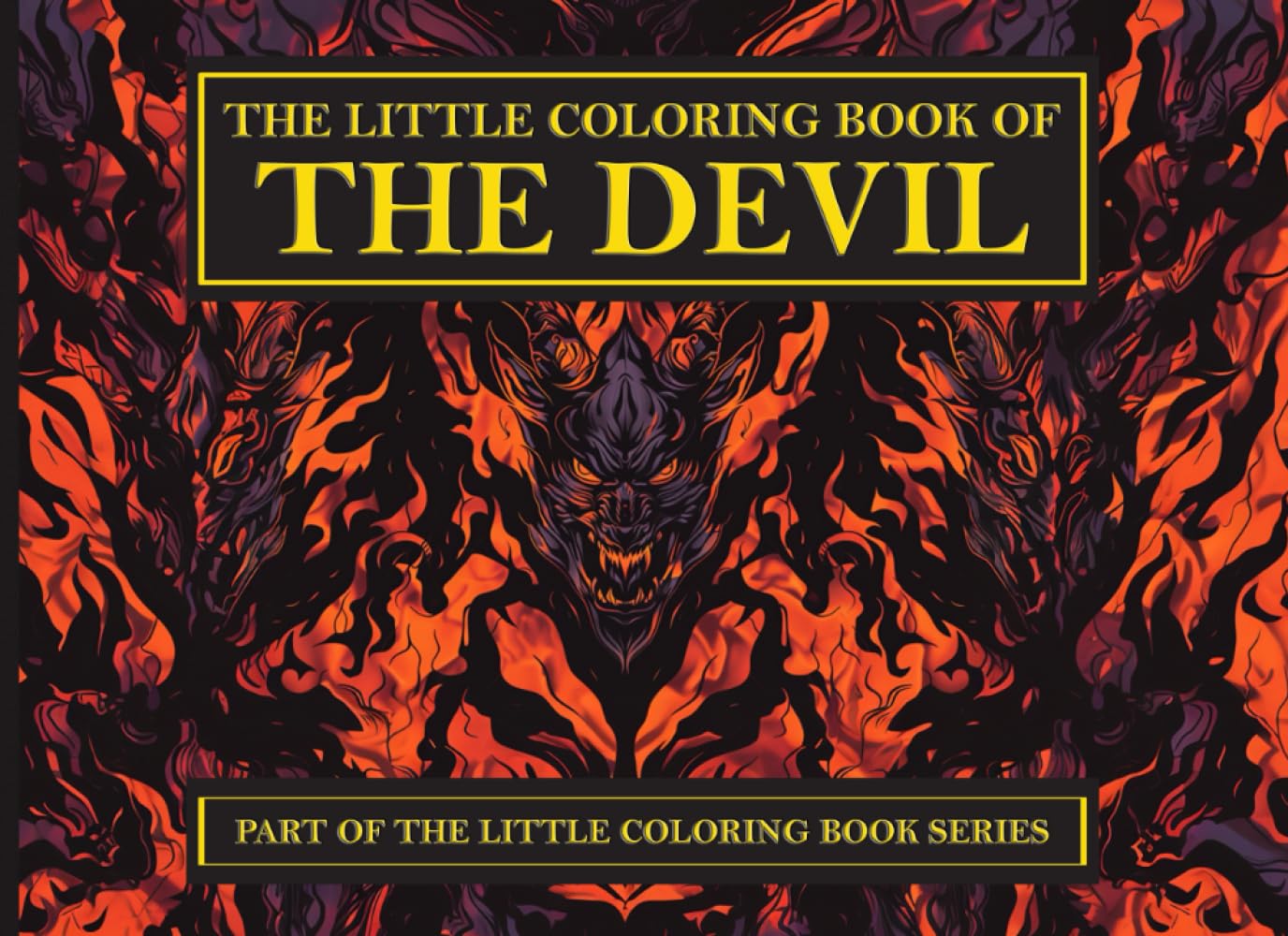 The Little Coloring Book of The Devil (The Little Coloring Book Series)