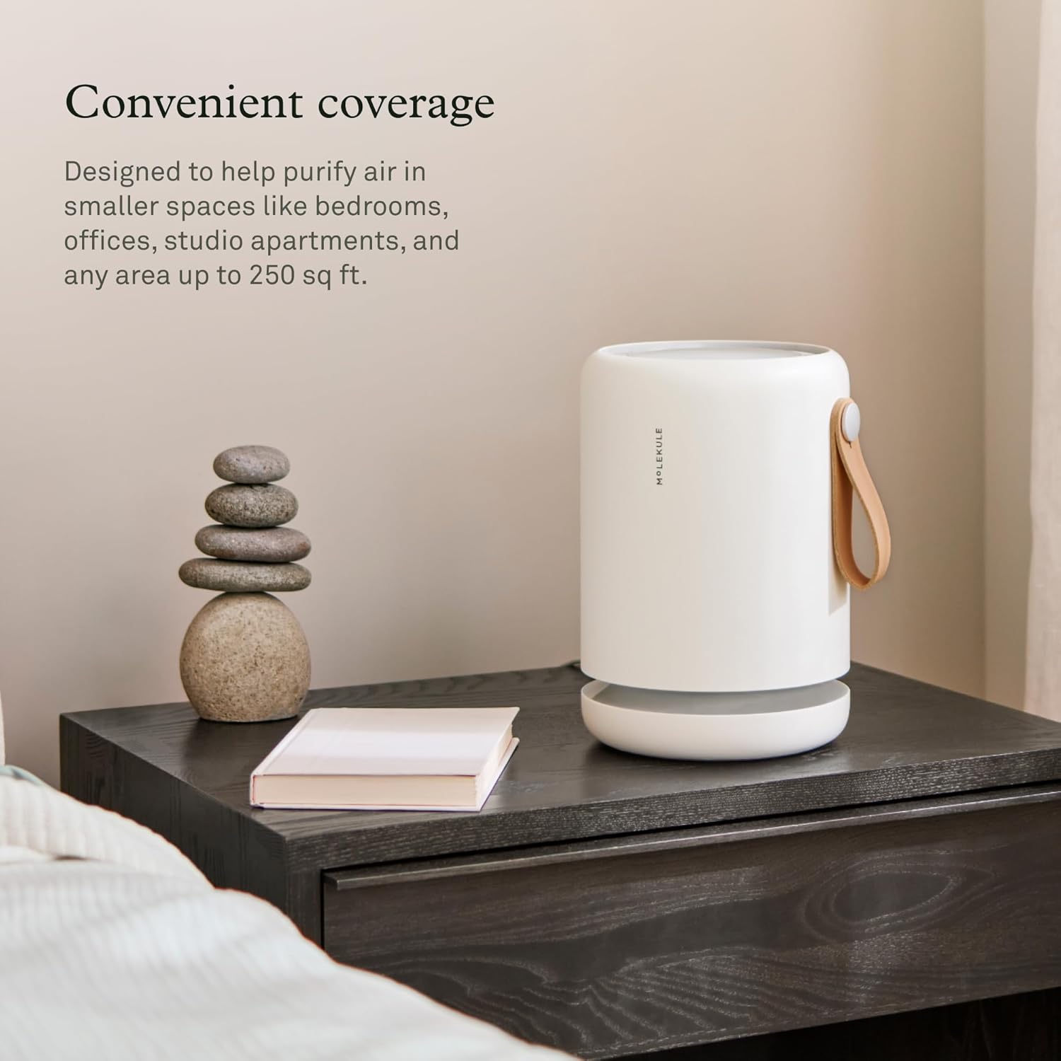 Molekule Air Purifier with PECO-HEPA filter detail
