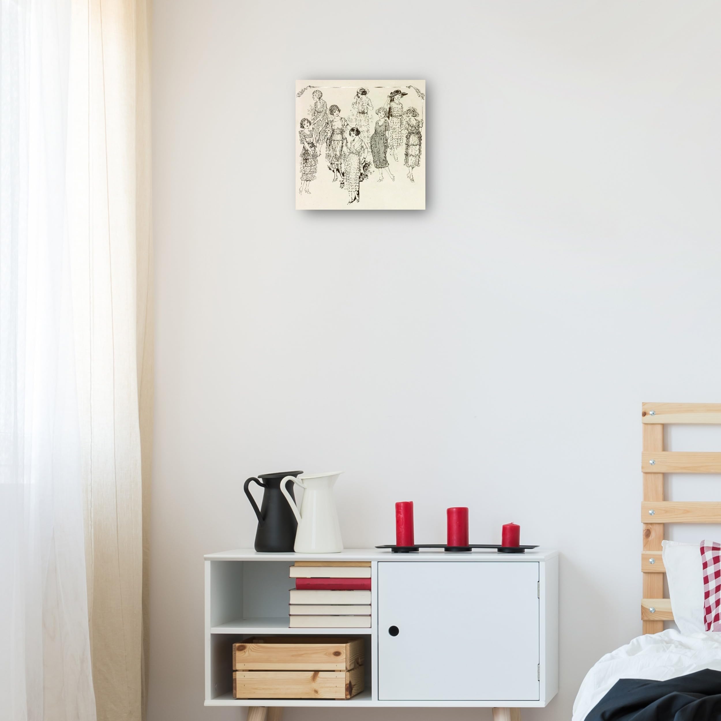 Amazon.com: Fine Art Canvas Vintage Vogue Magazine Cover 1920