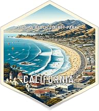 Jalama Beach County Park California Travel Destination Souvenir Vinyl Decal Sticker 6-Inch