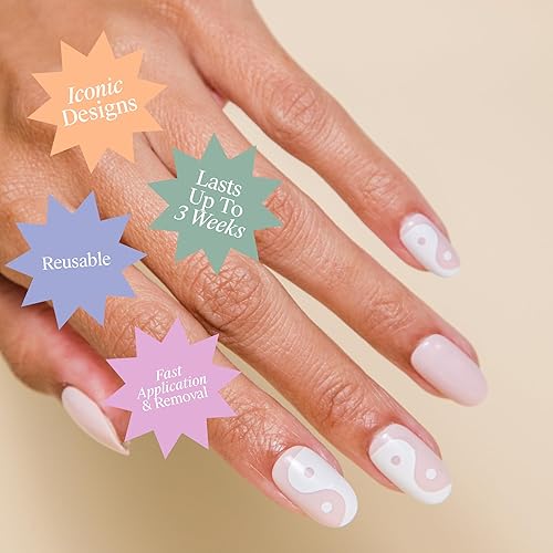 Miniatura 3 de Chillhouse Chill Tips Firmas  Todo Zen, kit de uñas a presión