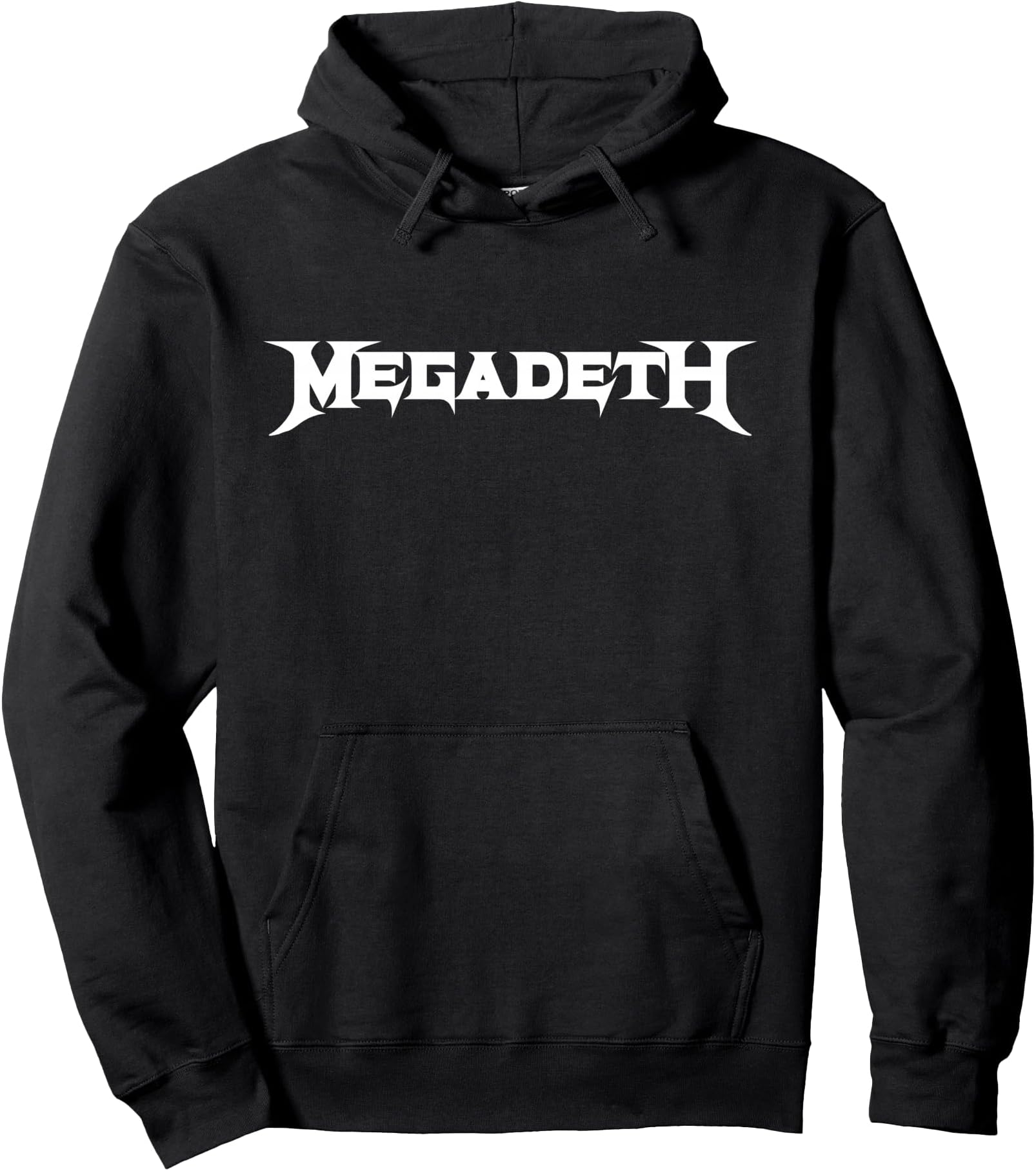 White Logo Pullover Hoodie