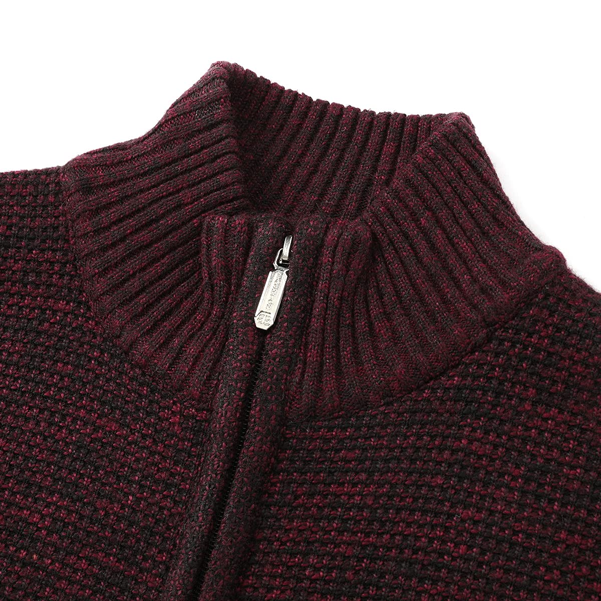 YOUTHUP Chaqueta de Punto Cárdigan para Hombre Forro Polar Suéter Grueso Invierno Cálida
