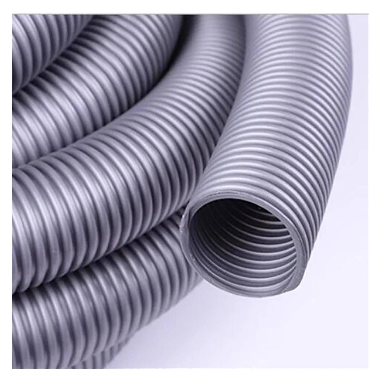 Pajita de fuelle for aspiradora, tubo suave de 1-5 metros, manguera de rosca duradera con diámetro interior de 25-60mm for piezas de aspiradora(2 Meter,Inner Diameter 32mm)
