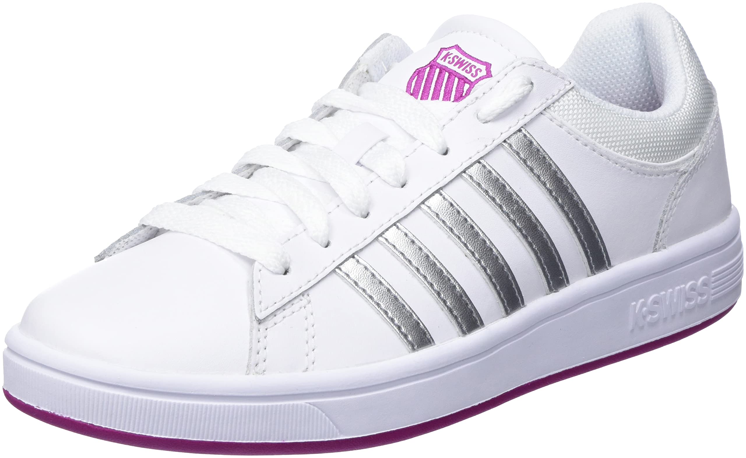K-Swiss White | Court Winston | /Champagne Womens Size 6.5
