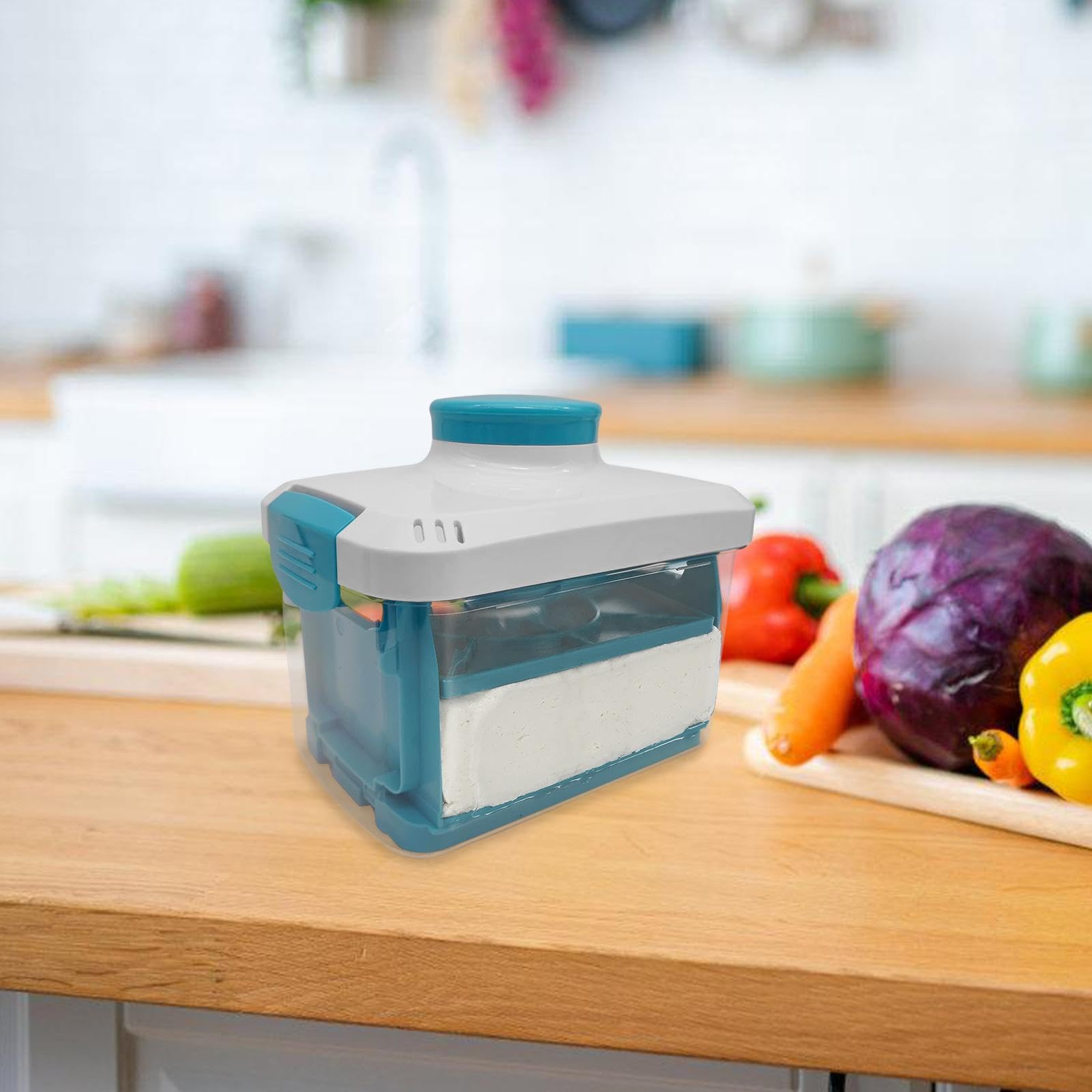 Presse-paneer – Presse à Tøfu végétalien pour accélérer l'élimination de l'eau de la soie | -fromage Prensa Para Queso | Compresseur de Tøfu rotatif | Jus de filtre d'outil de ménage de cuisine