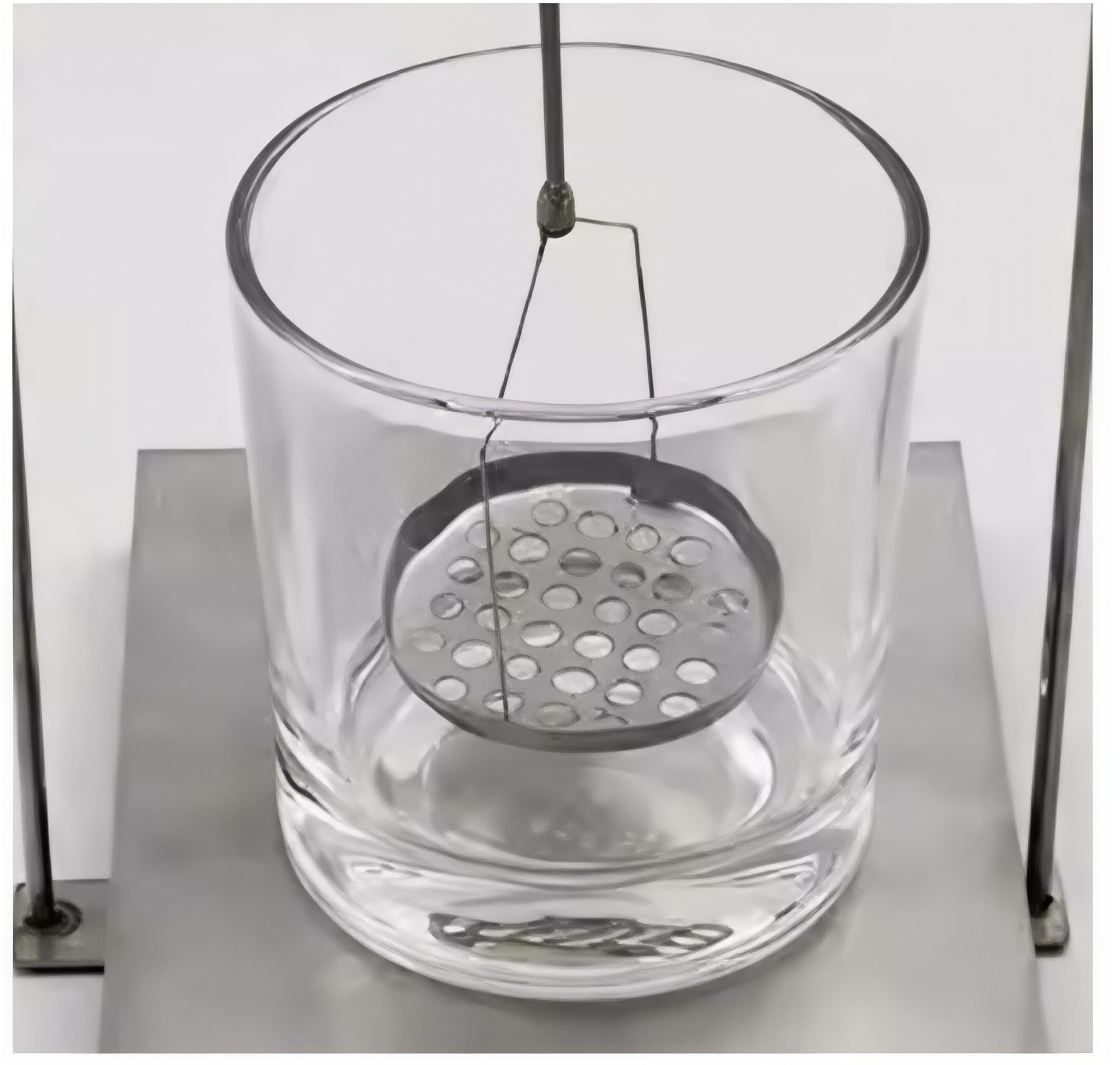 Marco De Densidad Y Gravedad Específica, Balanza De Precisión para Determinación De Densidad De Líquidos Y Sólidos, Compatible con Todo Tipo De Básculas De Laboratorio.