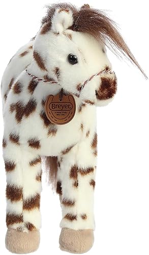 Miniatura 2 de Aurora Exquisito animal de peluche Breyer Showstoppers Knabstrupper  Detalles realistas para juegos imaginativos  Perfecto para niños, adultos y