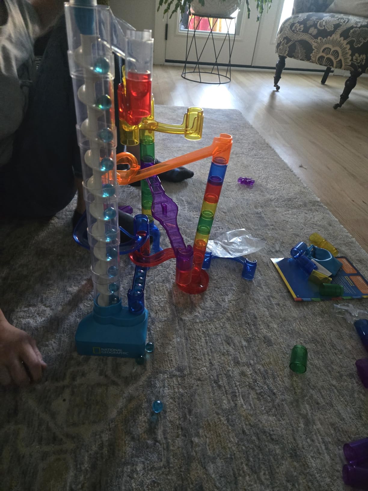 Marble Motion Ramp $11/mo - Finance National Geographic Marble Run with Motorized Elevator ...