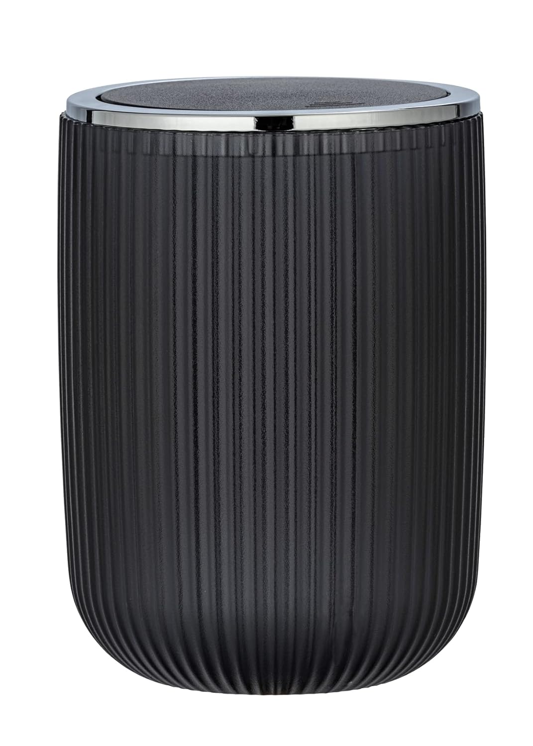 WENKO DIE BESSERE IDEE Agropoli S Top Bin with Swing Lid 2 L Grey, 14,5 x 20 x 14,5 cm