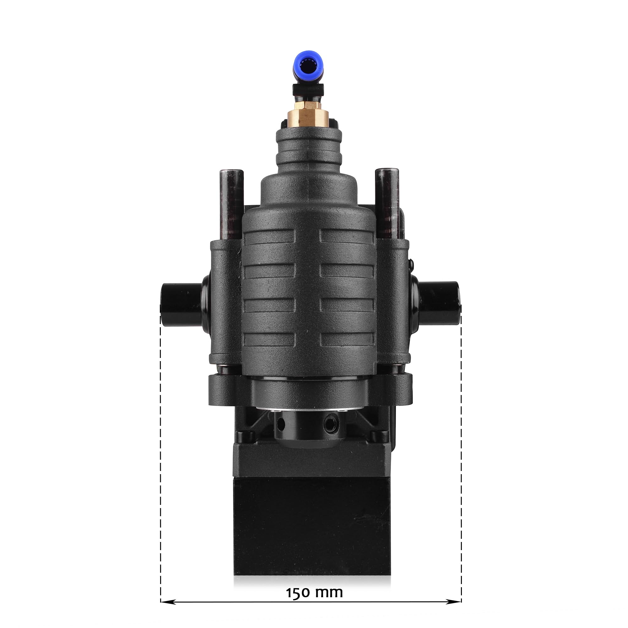 STAKO Magnetbohrmaschine mit Niedrigem Profil 1650 W mit Koffer KCY-38DM – tragbare Kernbohrmaschine für Metallbearbeitung – mit Weldon 19 mm – Leicht 8 kg – Magnetkraft 14500 N – Kernbohrgerät